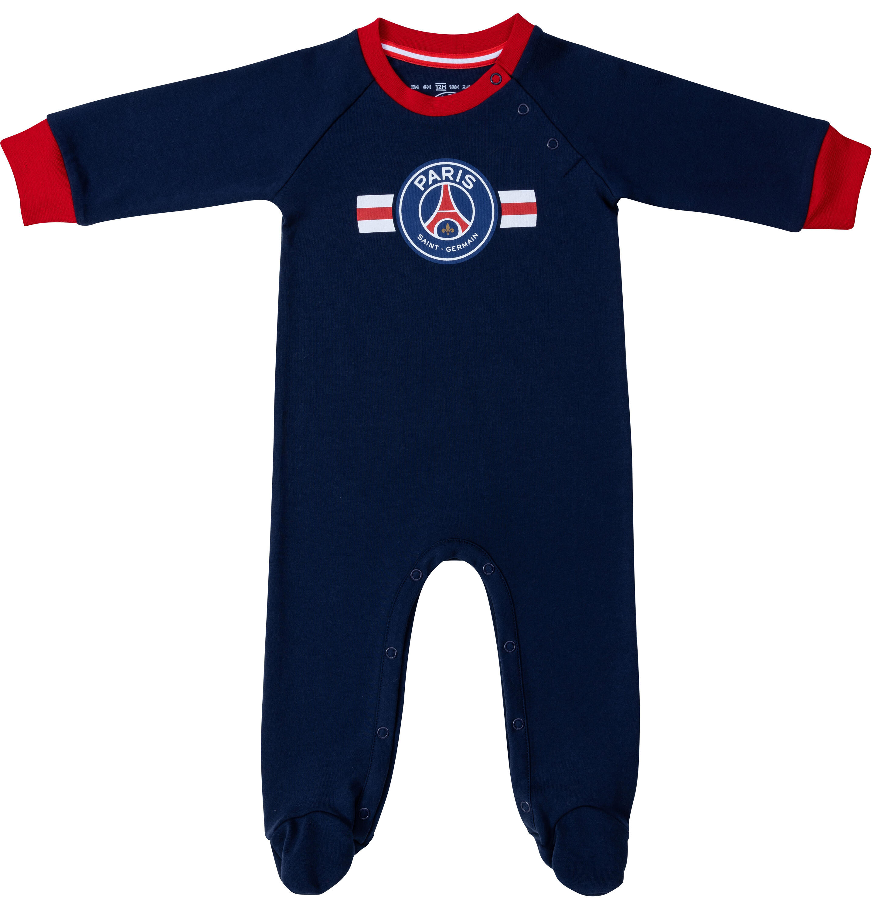 Grenouillère bébé garçon PSG - Collection officielle PARIS SAINT GERMAIN 2/2