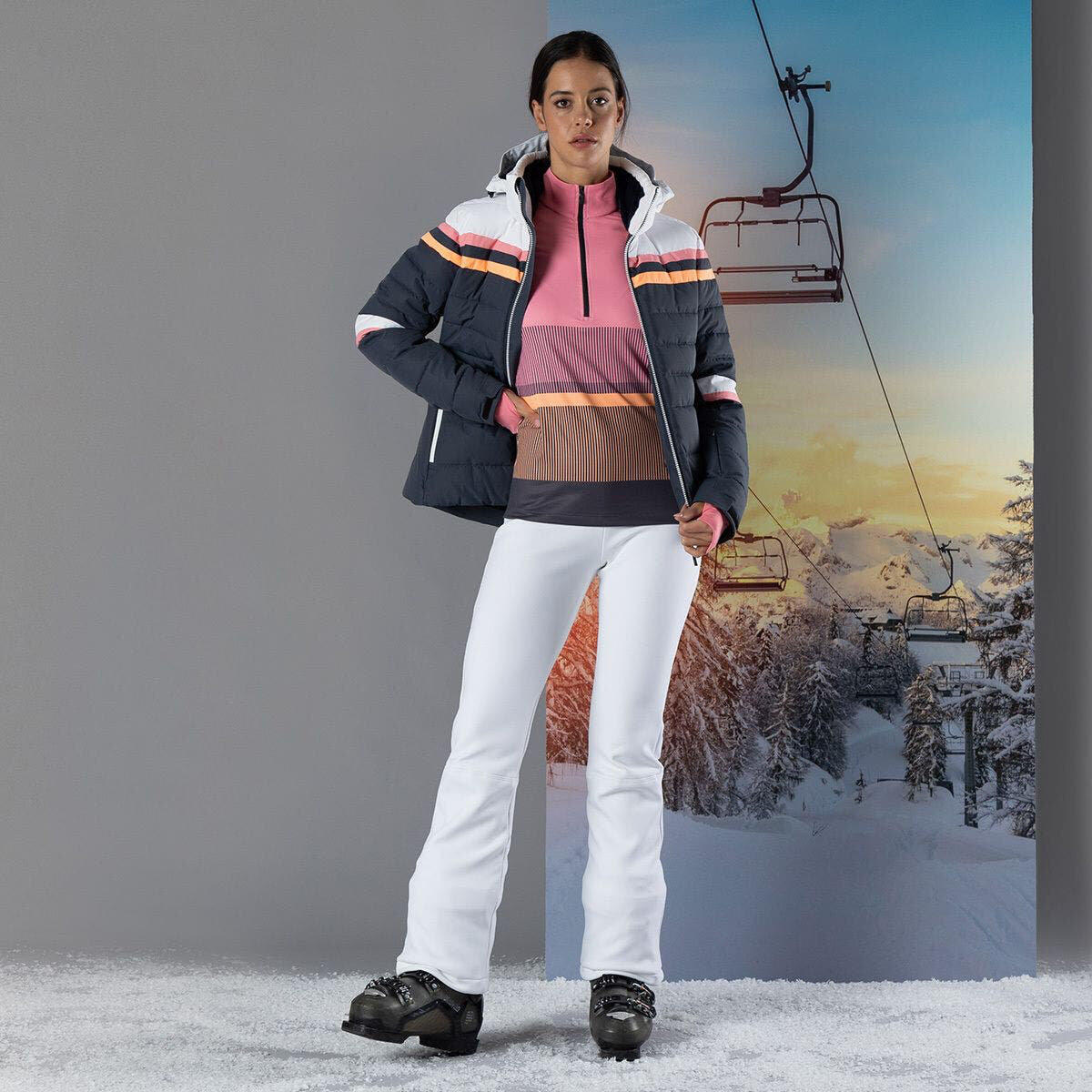 CMP Damen Skijacke Woman Fix Hood Jacket 33W0736 5/7