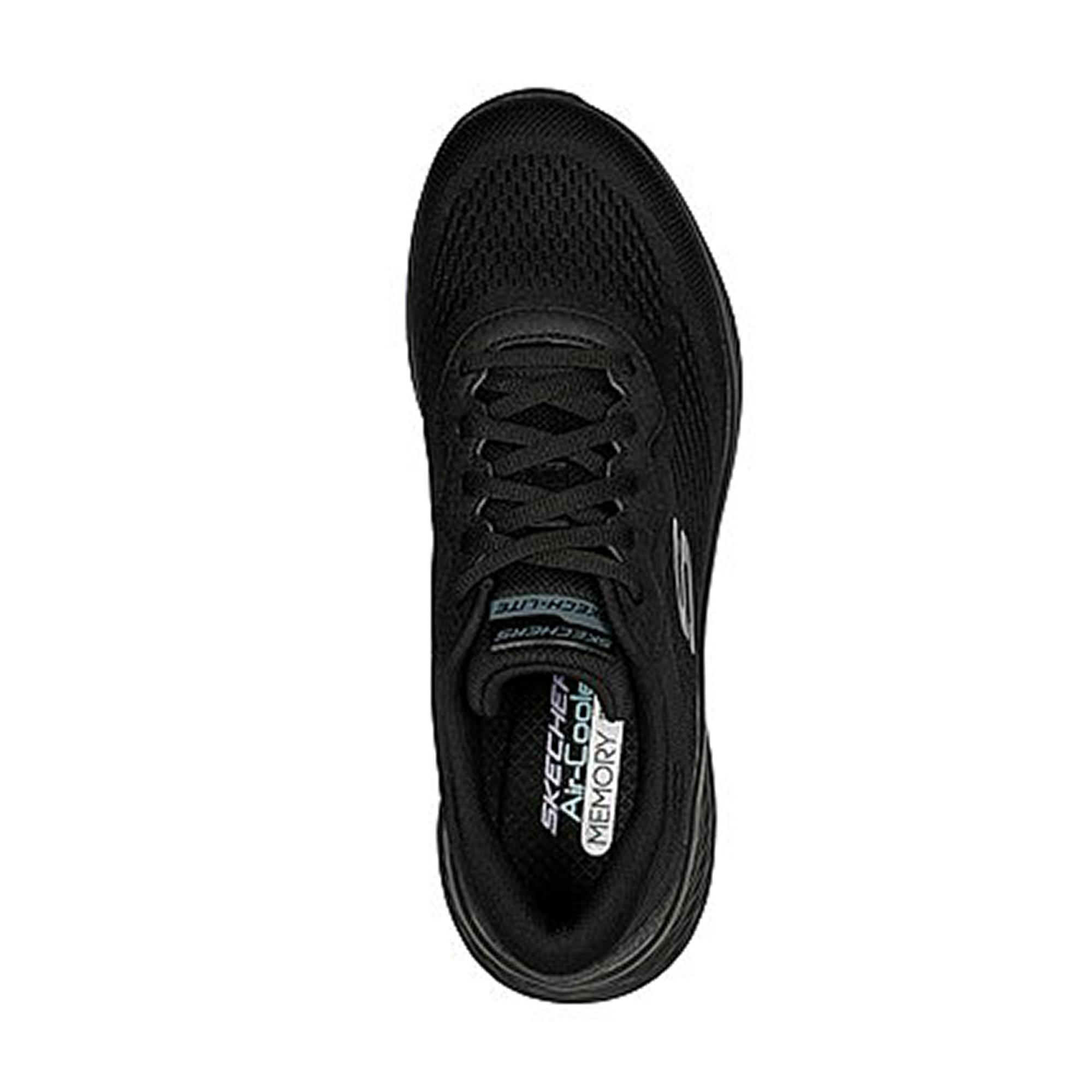 Sapatilhas de Caminhada para Mulher Skechers 149991_Bbk Pretas com Atacadores 5/7