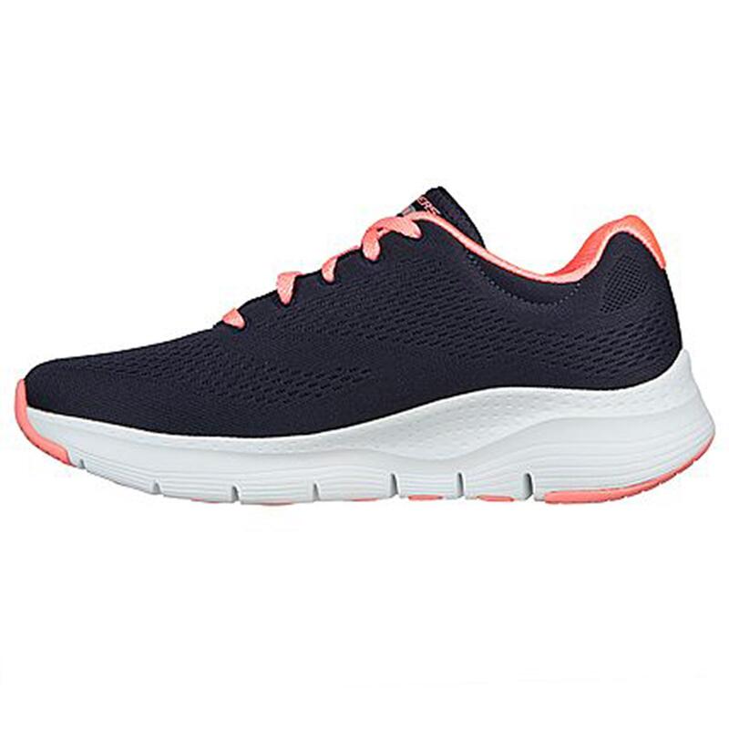 Sapatilhas de Caminhada Mulher Skechers 149057_Nvcl Azul-marinho com Atacadores