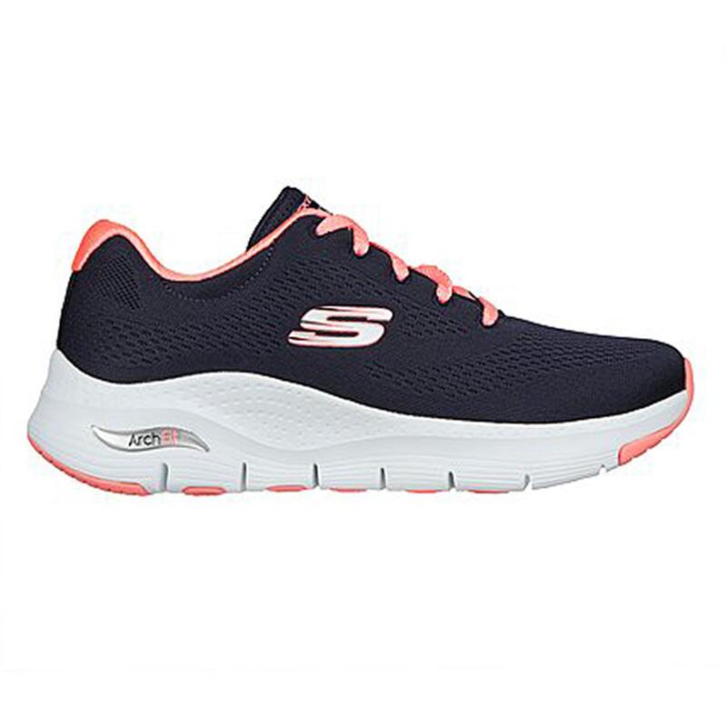 Sapatilhas de Caminhada Mulher Skechers 149057_Nvcl Azul-marinho com Atacadores