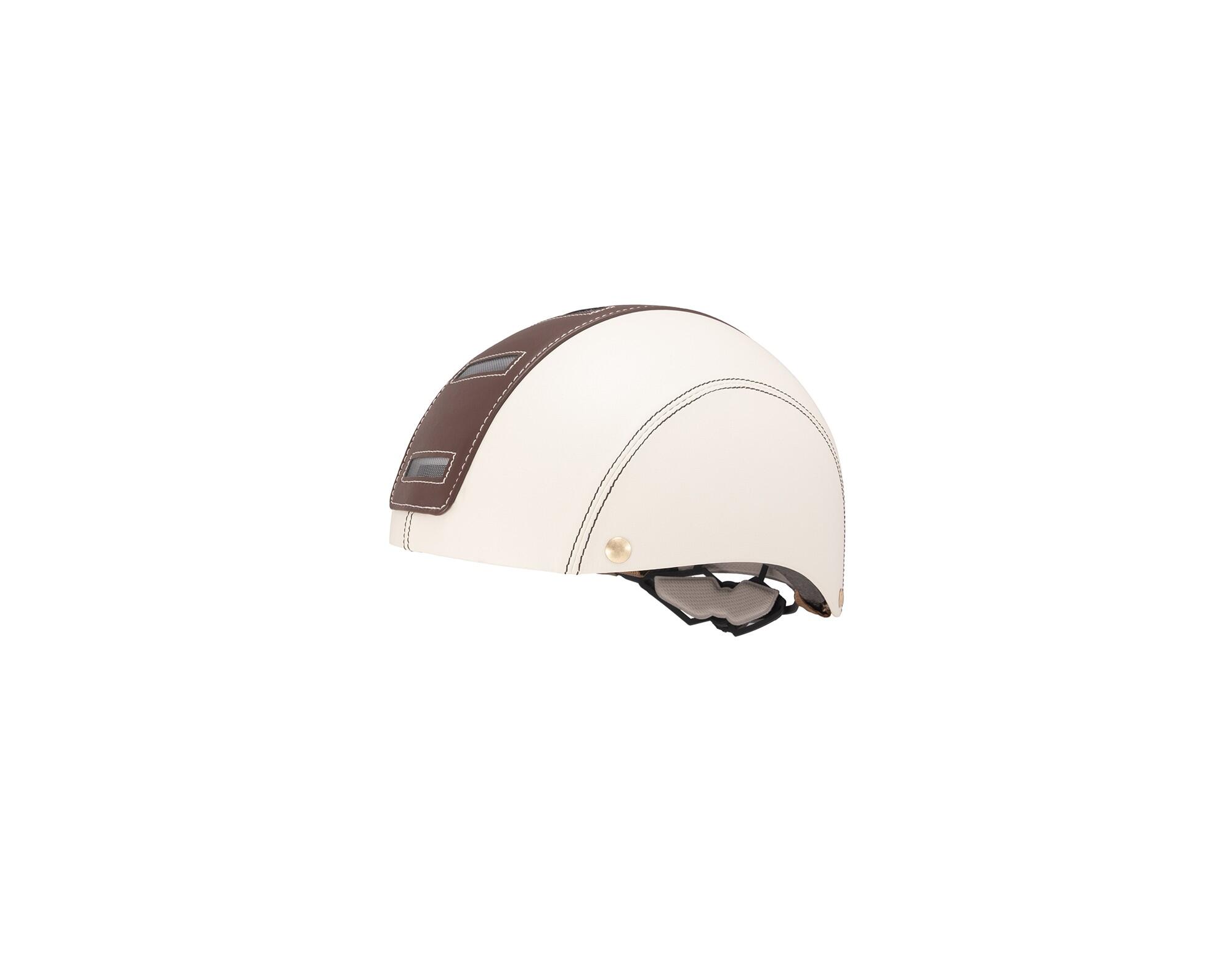HALO Helm Halo Crème en Chocolade met achterlicht