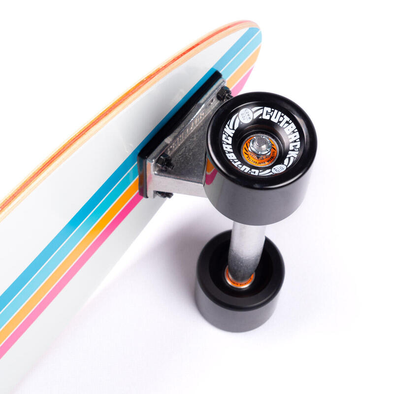 Longboard Surfskate Cutback Surfskates Color Wave 30"