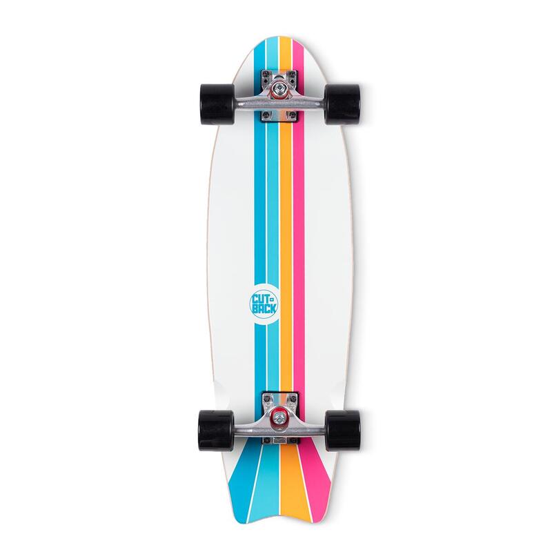Longboard Surfskate Cutback Surfskates Color Wave 30"