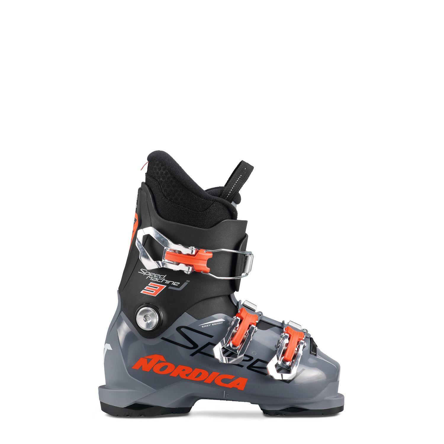 Nordica - Chaussures De Ski Speedmachine J 3 Rtl Garçon - Chaussures De Ski - Gris - 24,5 Cm - Decathlon
