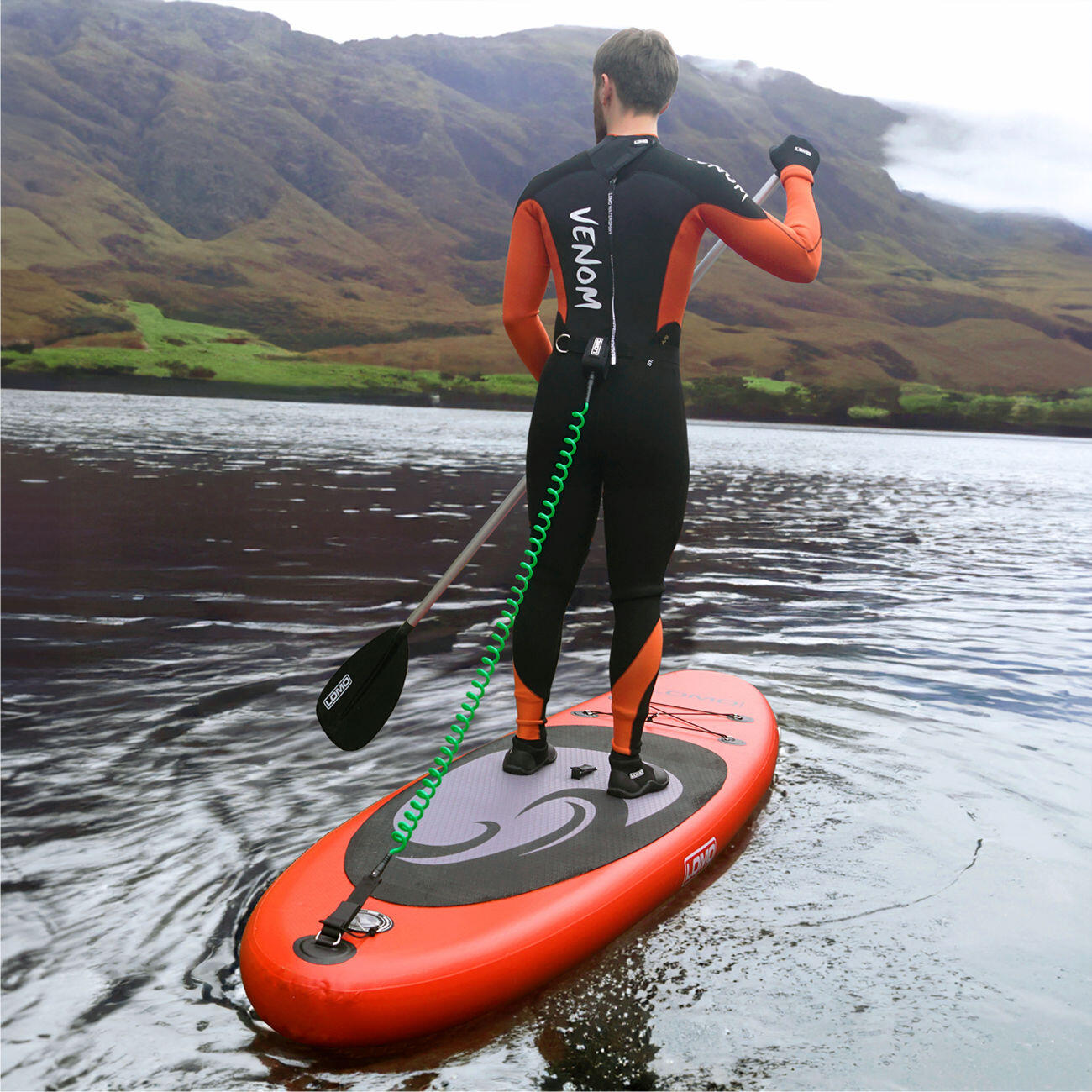 Lomo Quick Release SUP Paddle Board Waist Leash LOMO Decathlon