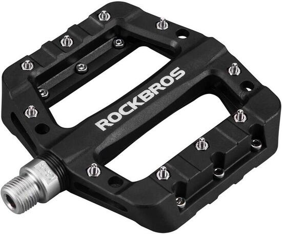 Pedały rowerowe platformowe Rockbros 2017-12CBK nylon