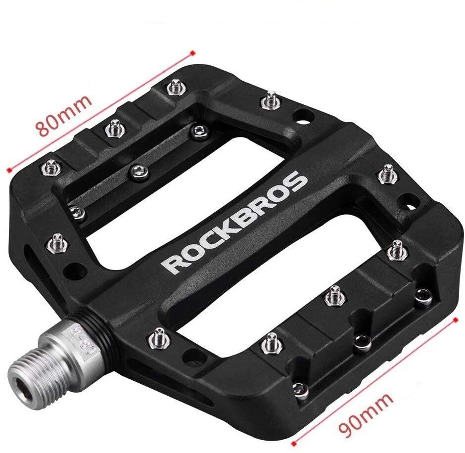 Pedały rowerowe platformowe Rockbros 2017-12CBK nylon 5/5