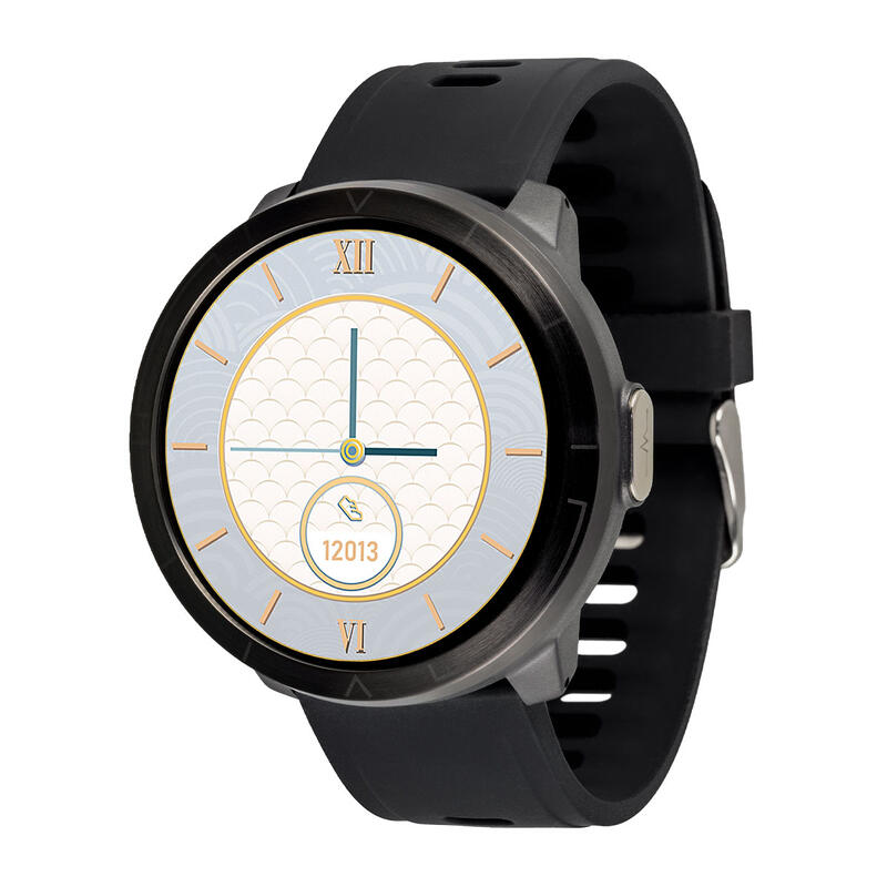 WM18 unisex sport smartwatch zwart