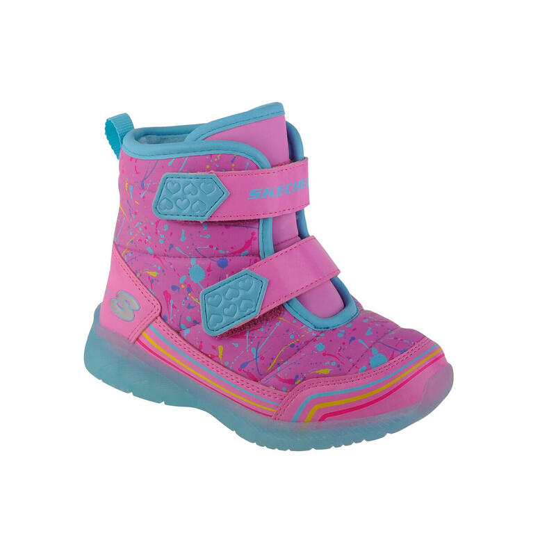 Botas de neve para caminhadas de inverno para raparigas, Skechers Illumi-Brights