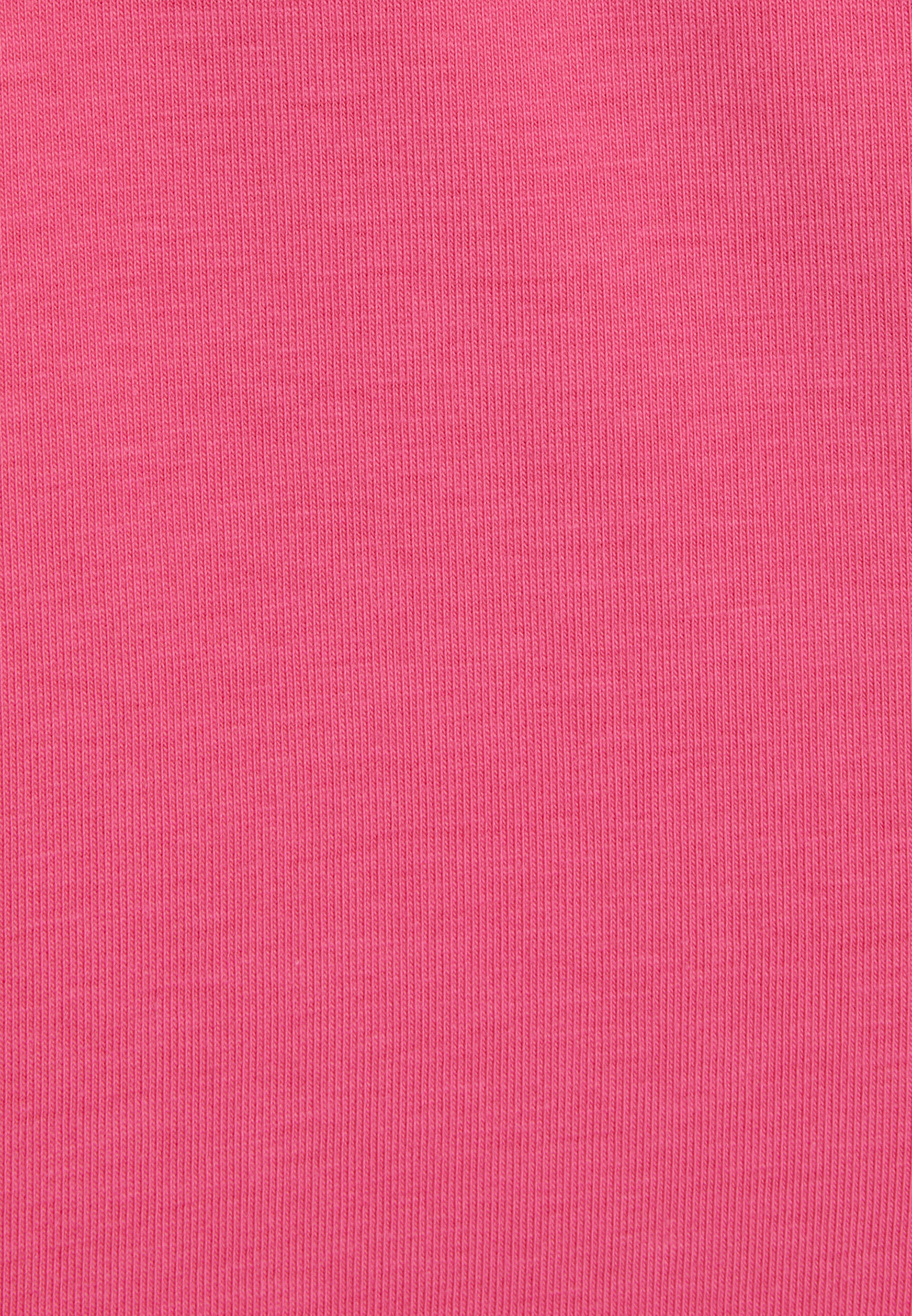 Leggings da bambina in cotone con logo a contrasto 3/3