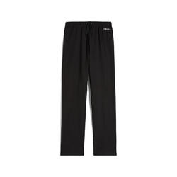 Pantalon taille haute à la coupe classique en coton avec lacet ajustable