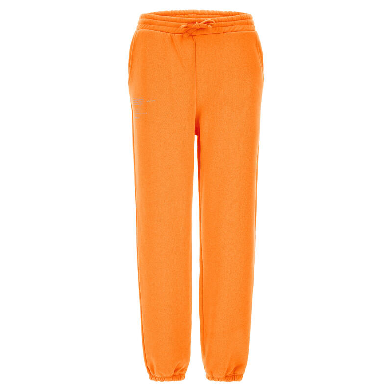 Pantaloni sportivi in felpa con stampa lettering sul fianco