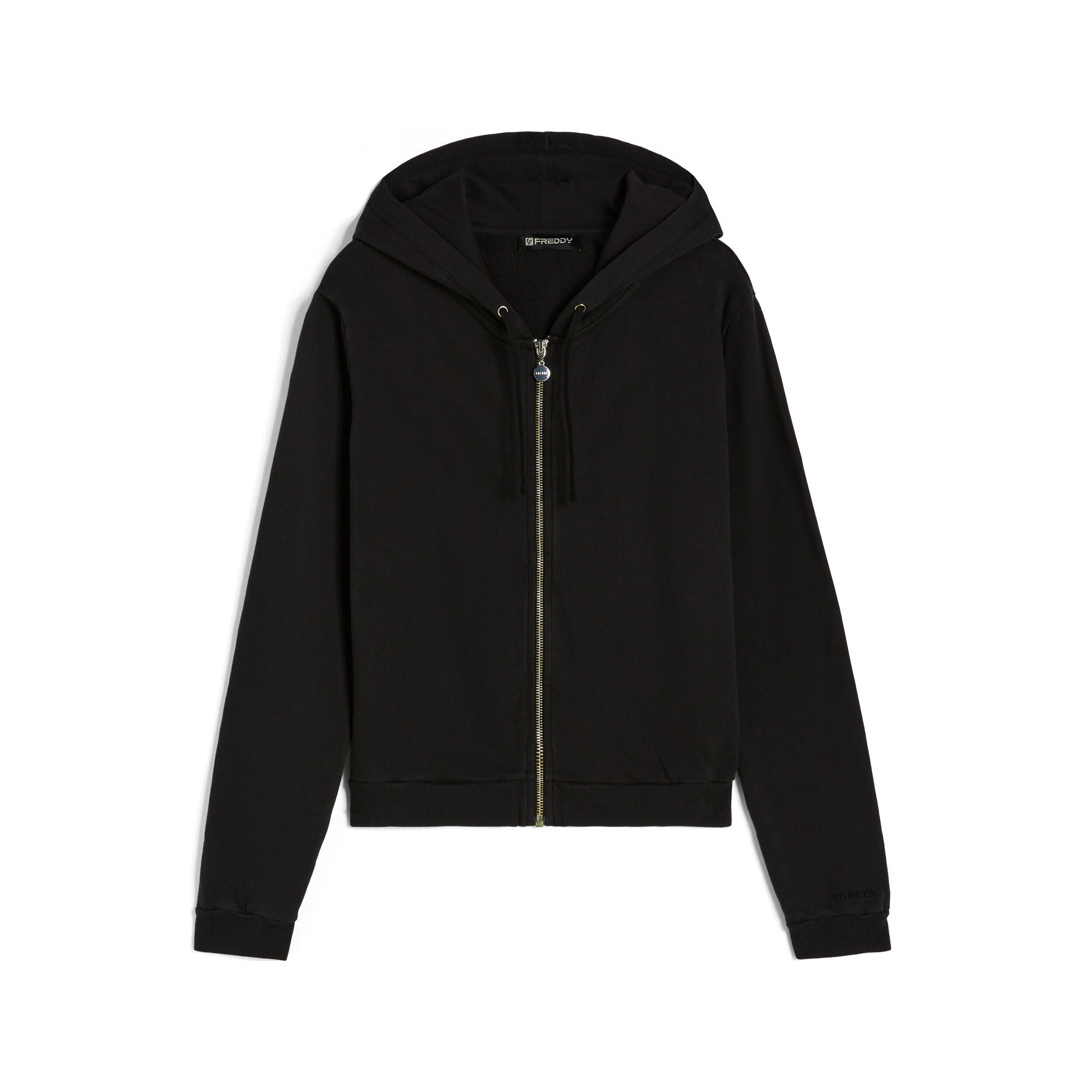 Felpa invernale corta con zip e cappuccio FREDDY Decathlon