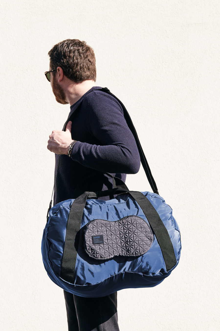 Saco Lexon Peanut Duffle Bag azul 2/5