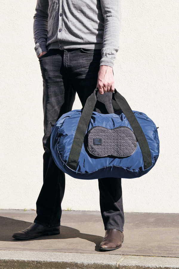 Saco Lexon Peanut Duffle Bag azul 3/5