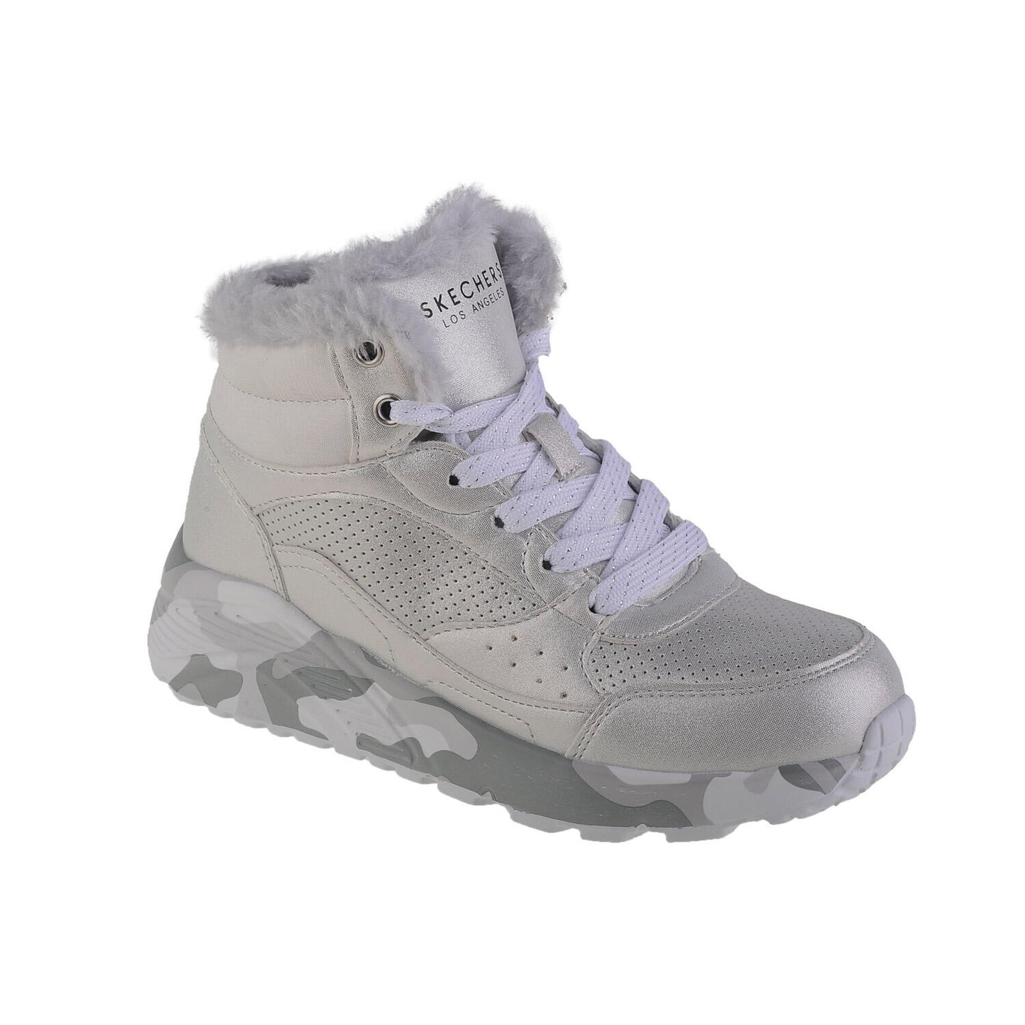 Skechers - Sneakers Pour Filles Uno Lite - Camo Dazzle - Baskets - Gris - 31 - Decathlon