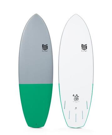 Surfplank Flowt 5’6 Marshmallow Green