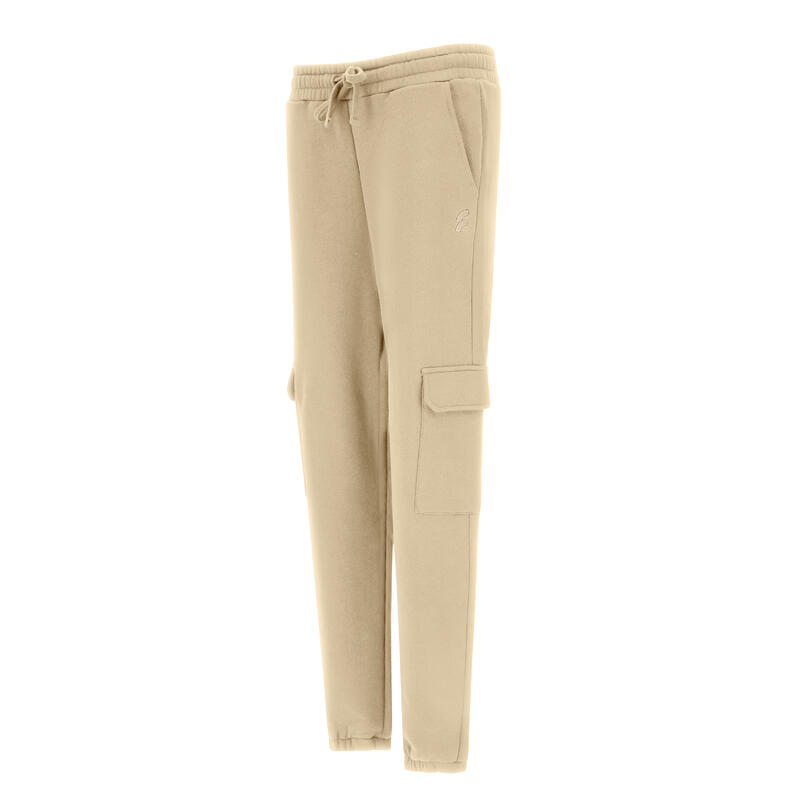 Pantaloni cargo vestibilità regular in felpa
