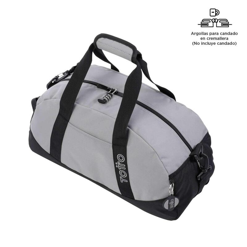 Bolsa de deporte  Bungee Totto color gris   22 L