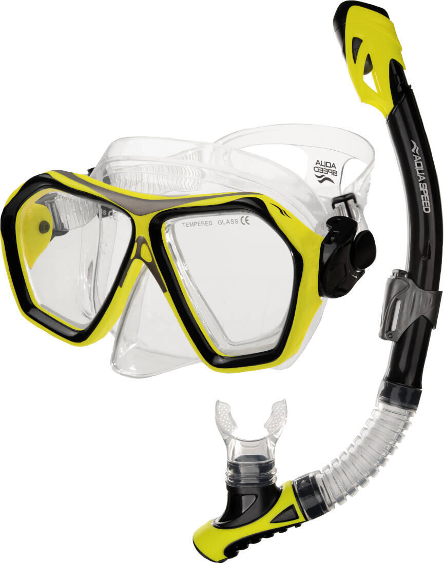 Zestaw do snorkelingu dla dorosłych Aqua Speed Blaze Borneo + worek