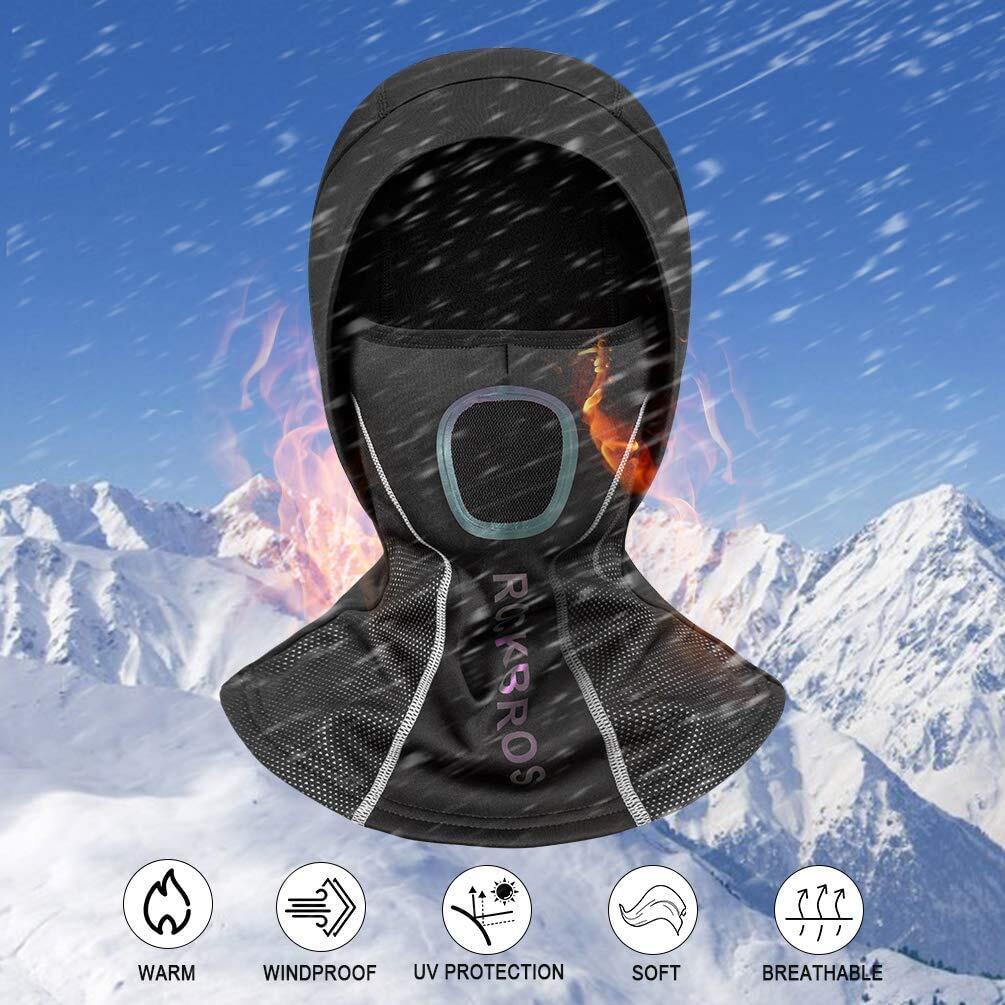 Winter Bivakmuts Balaclava Motorcycle Helm Muts Skimuts Ademend Windproof Zwart 2/7