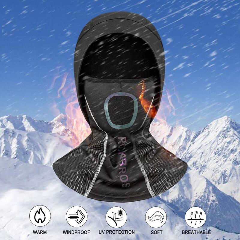 Cagoule Polaire Cache-Cou, Masque de Ski Hiver Froid Cagoule