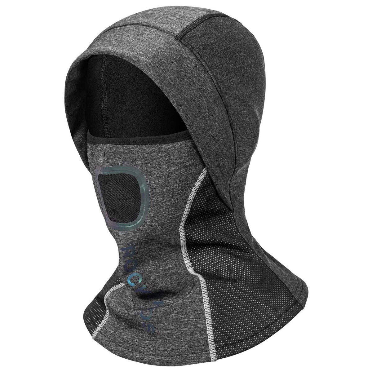 Cagoule Moto Hiver Homme Femme MOSTFUN, Coupe-Vent Respirant, Trous Pour Lunettes - Taille Unique Noir