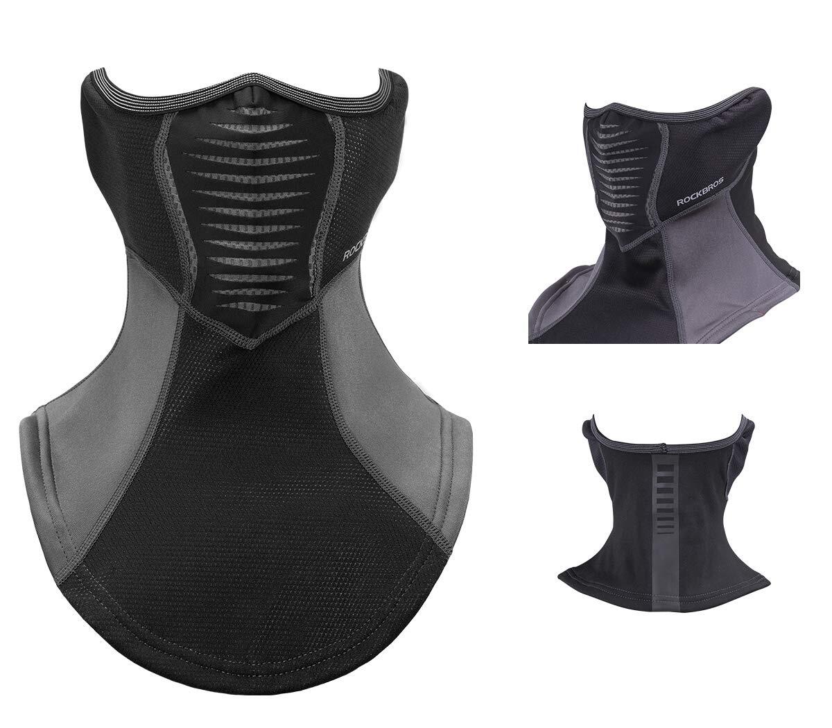 Warm Winter Bivakmuts Winddichte Balaclava Fleece Thermische  Zwart Grijs 4/5