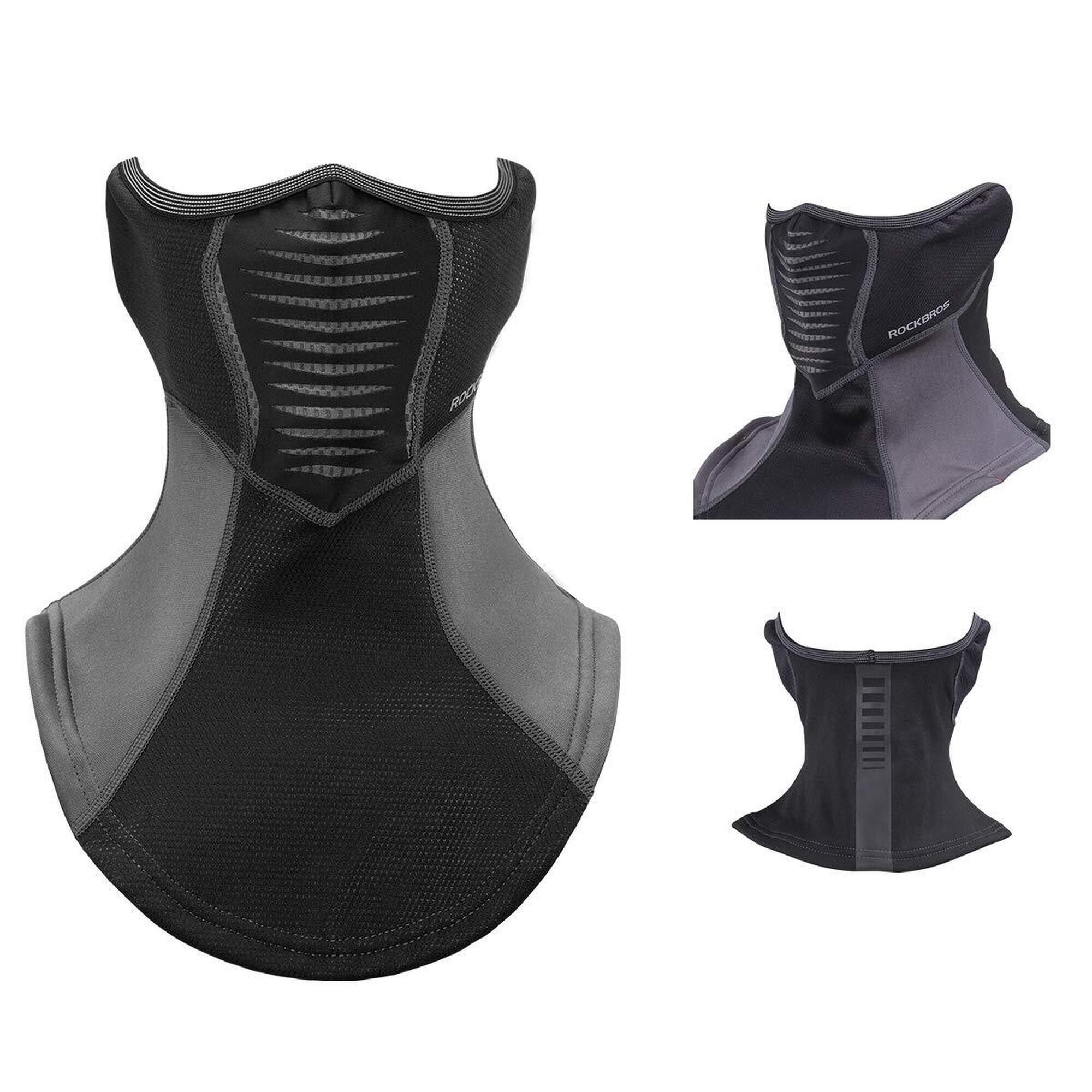 1 pièce Masque de ski en polaire d'hiver pour hommes et femmes, cagoule coupe-vent et thermique, couvre le visage et le cou, réglable avec cordon de serrage, couleur aléatoire | Mode en