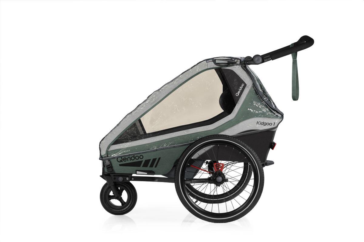 QERIDOO Qeridoo Fahrradanhänger Regenschutz Kidgoo 1 / Kidgoo 1 Sport