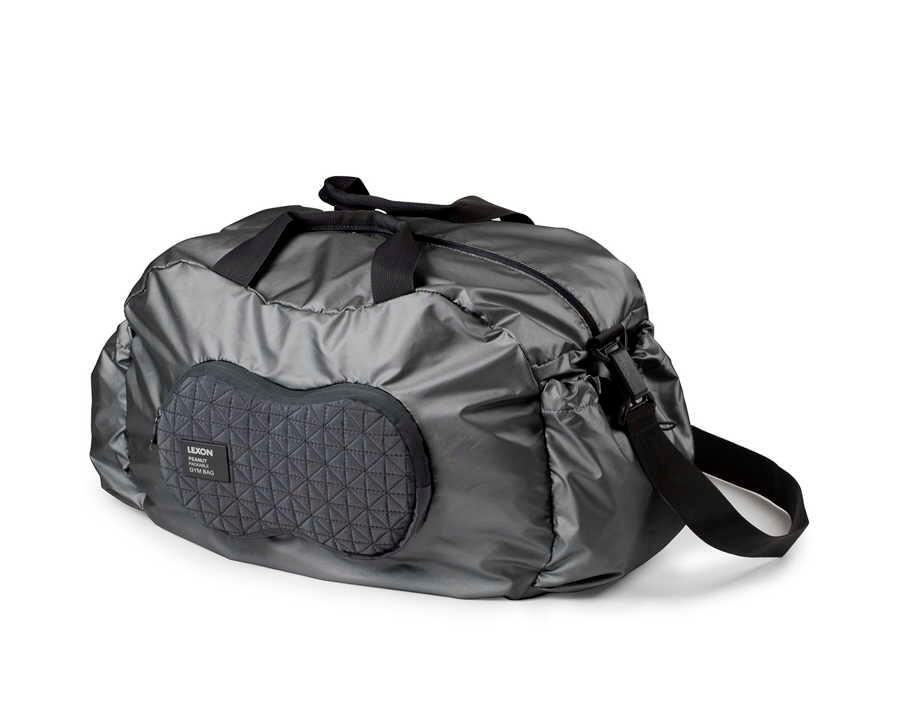 Saco Lexon Peanut Gym Bag gun metal 2/6