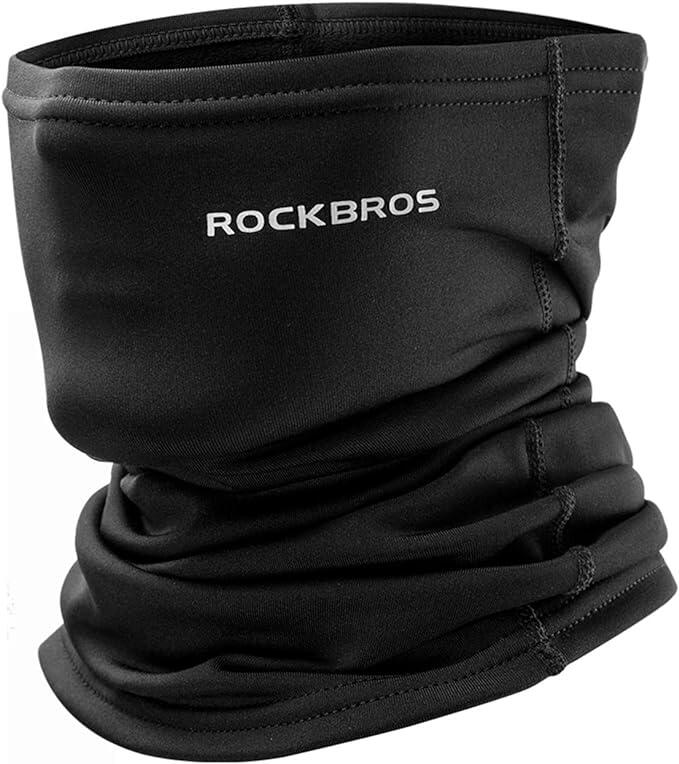 ROCKBROS Multifunctionele Winter Halve Bivakmuts Nekwarmer Winterproof Unisex Zwart