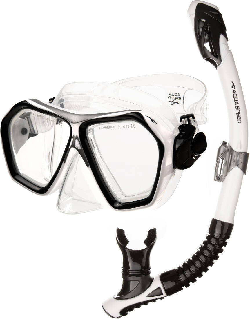 Zestaw do snorkelingu dla dorosłych Aqua Speed Blaze Borneo + worek