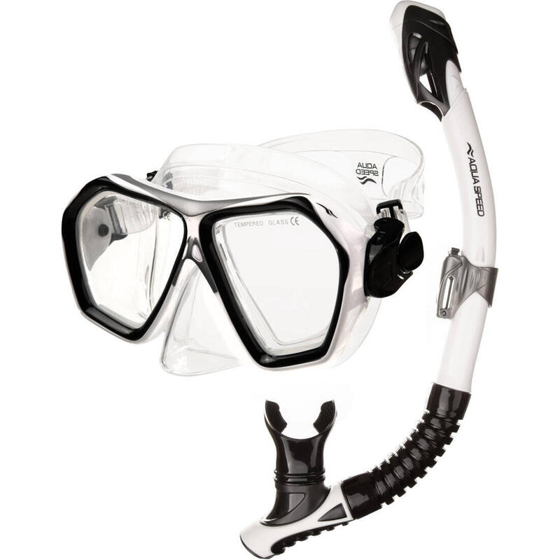 Zestaw do snorkelingu dla dorosłych Aqua Speed Blaze Borneo + worek
