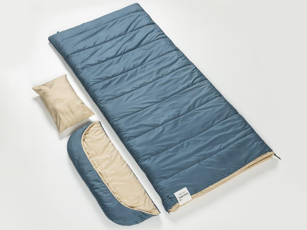 Sac de couchage Oppdal - Rectangulaire 230x90cm - camping - 3 saisons - Adulte 3/7