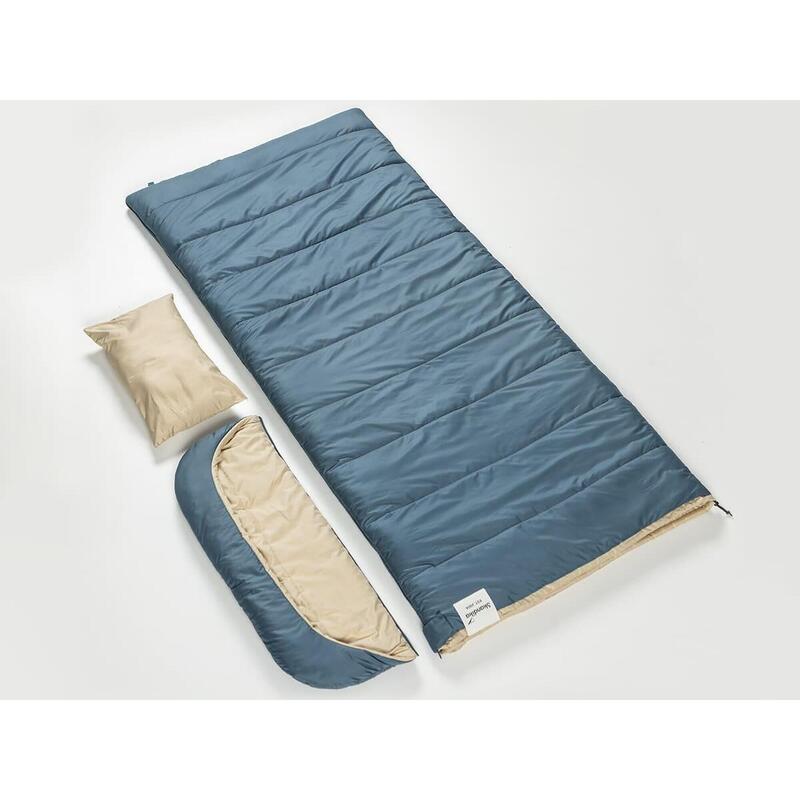 Saco de dormir-manta Oppdal - Outdoor - para adultos - 3 estaciones - compacto