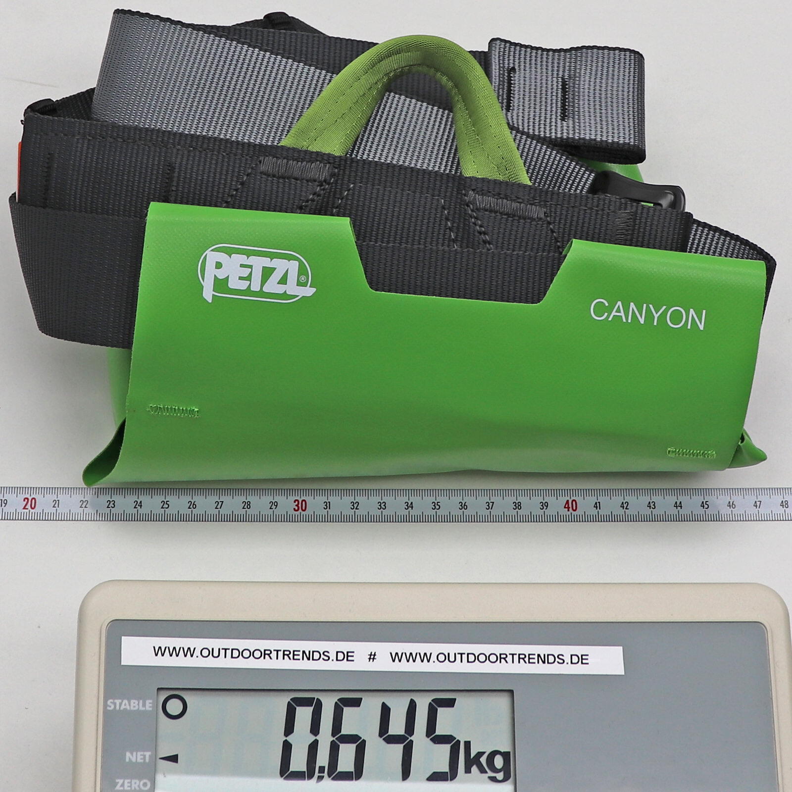 Harnais de canyoning Petzl CANYON CLUB vert 3/7