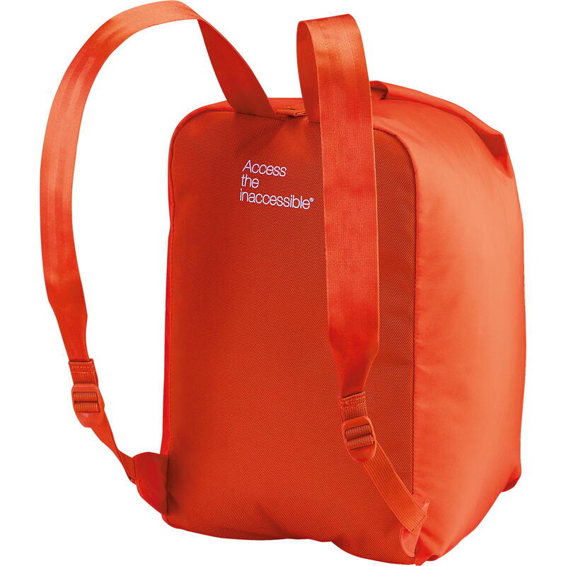 Seilrucksack Split red orange