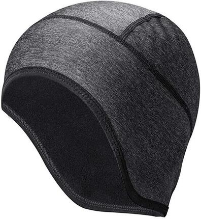 Cyclisme Bonnet Polaire Thermique sous Casque Coupe-Vent avec Couvre-Oreilles
