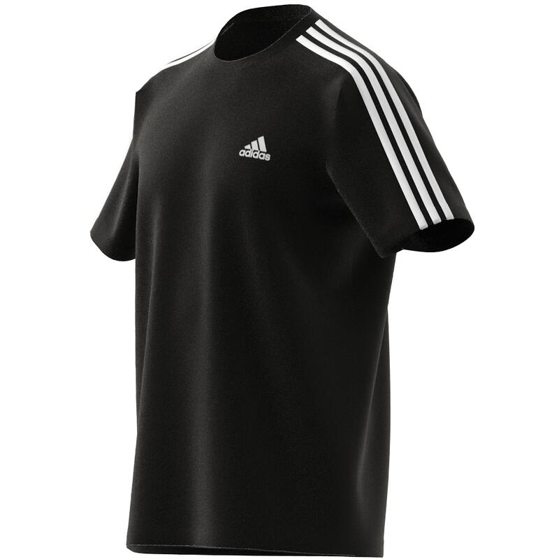 T-shirt à 3 bandes en jersey Essentials
