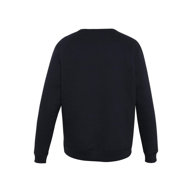 Sweater im Basic-Look mit Logo-Motiv