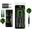 Darts szett steel XQ Max Black Coated, brass