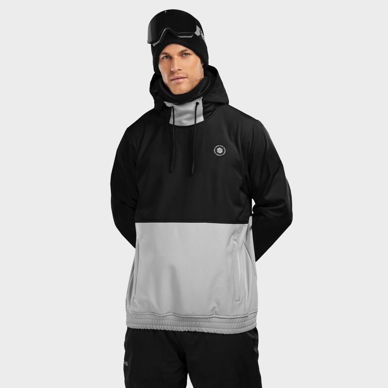 Herren Wintersport snowboardjacke für W1 Boardslide SIROKO Schwarz