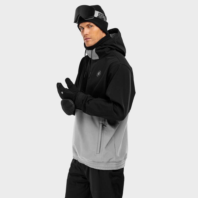 Veste snowboard homme Sports d'hiver W1 Boardslide Noir