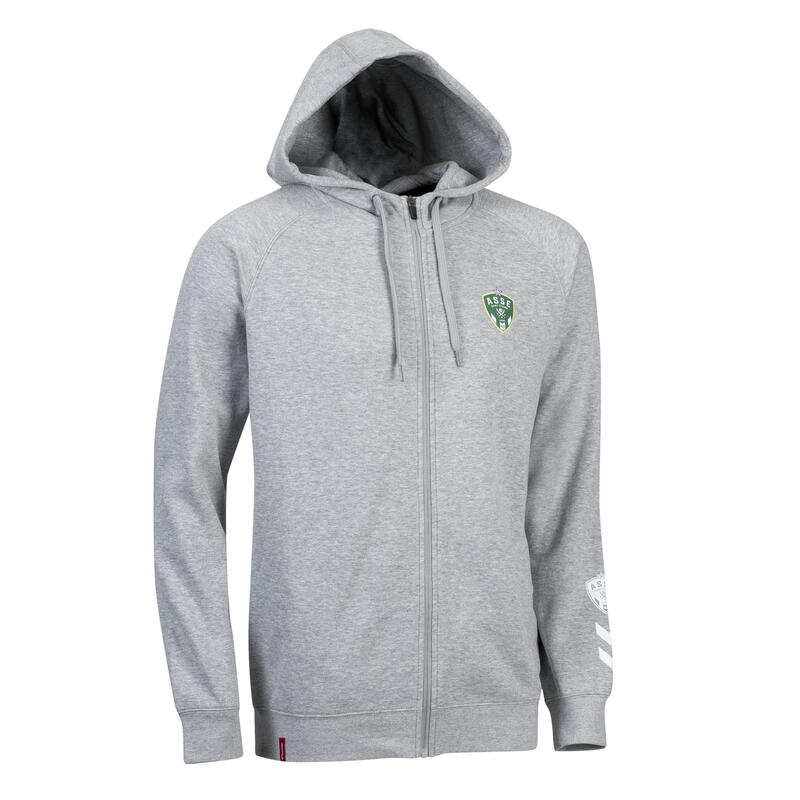 Kinder sweatshirt met rits asse fan groen 2022/23