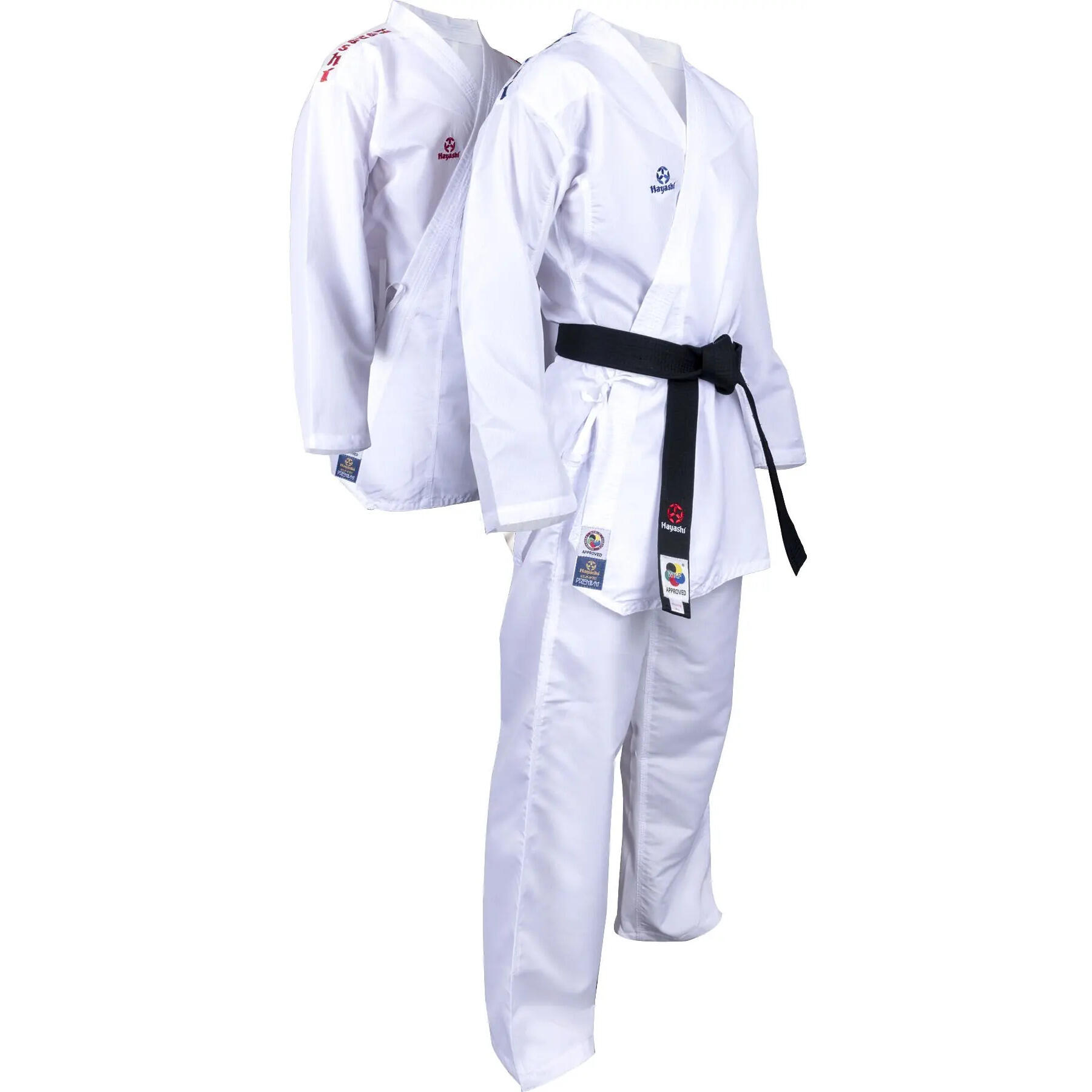 Set di 2 giacche e pantaloni Karategi Hayashi Kumite Premium