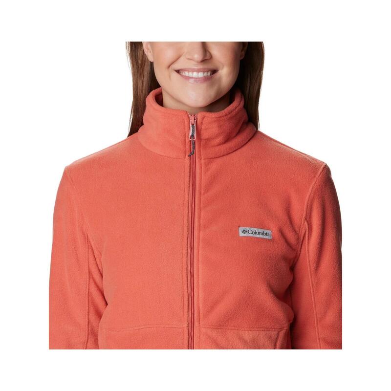 Pulover polar Basin Trail III Full Zip - roz femei