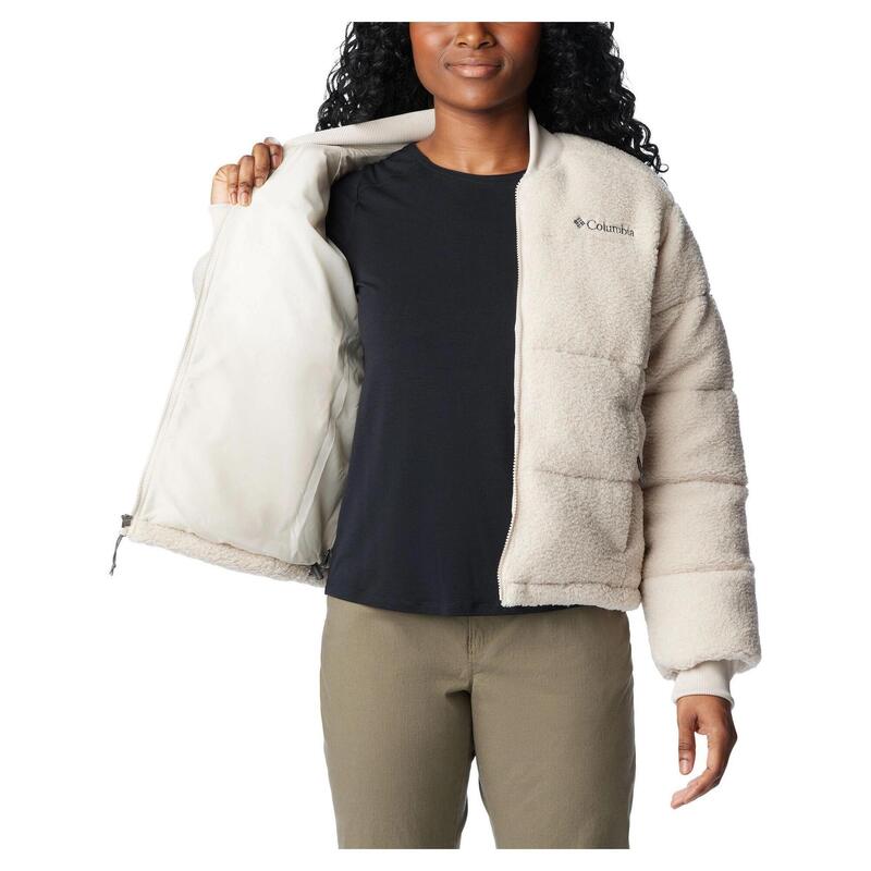 Straßenjacke Puffect Novelty Jacket Damen - sand