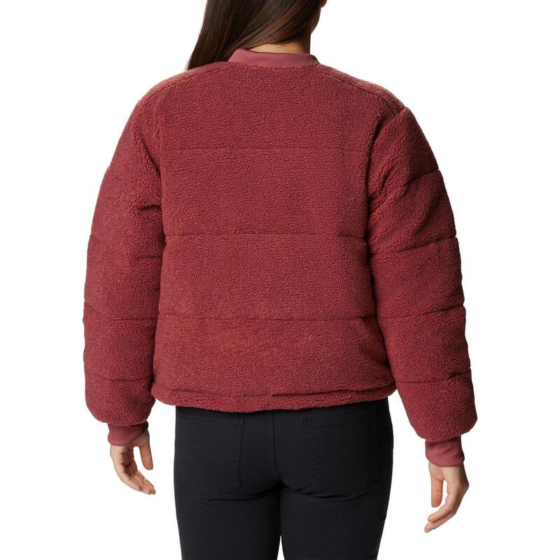 Jacheta de strada Puffect Novelty Jacket - rosu femei